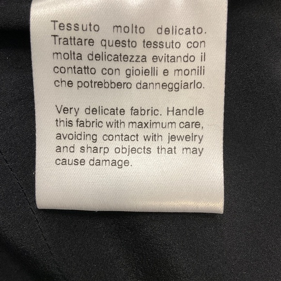 GUCCI NAVY / BLACK BROCADE AND VELVET COCKTAIL DRESS - Picture 5 of 6